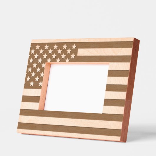 Amerikaanse vlag gegraveerde lijstjes (Links)