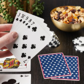 Amerikaanse vlag Geïnspireerd deck kaarten (Insitu)