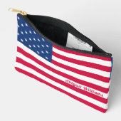 Amerikaanse vlag | Gepersonaliseerd Etui (Open)