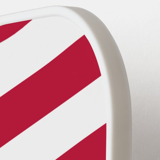 Amerikaanse vlag Gepersonaliseerd monogram 4 juli Pickleball Paddle (Links Detail)