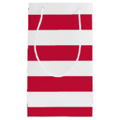 Amerikaanse vlag geschenk tas patriottisch klein cadeauzakje (Voorkant)