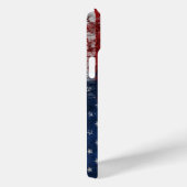 Amerikaanse vlag geschilderd op een grunge muur Case-Mate iPhone case (Achterkant / Rechts)