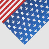 Amerikaanse vlag gestileerd tissuepapier (Detail)