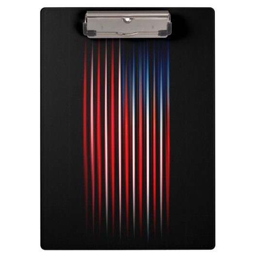 Amerikaanse vlag gestreept klembord (Voorkant)