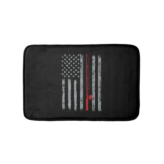 Amerikaanse vlag Gevist Badmat (Voorkant)