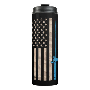 Amerikaanse vlag Gevist Gift  Gevist Pa Thermosbeker