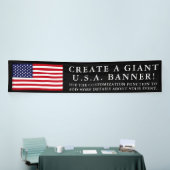 Amerikaanse vlag Gigantic | Lang Spandoek (Beurs)