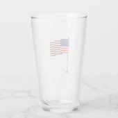 Amerikaanse vlag glas (Achterkant)
