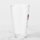 Amerikaanse vlag glas (Rechts)