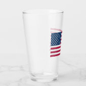 Amerikaanse vlag glas (Rechts)