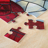 Amerikaanse vlag Glas in lood puzzel Legpuzzel (Zijkant)