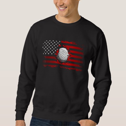 Amerikaanse vlag Golf 1 Trui (Voorkant)