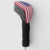 Amerikaanse vlag Golf-bestuurderscentrum Golfheadcover (Schuin)