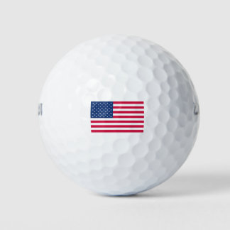 Amerikaanse vlag Golfbal Golfballen