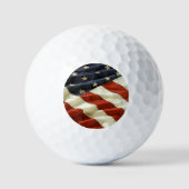 Amerikaanse vlag golfballen (Voorkant)