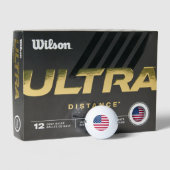 Amerikaanse vlag golfballen (Verpakking)