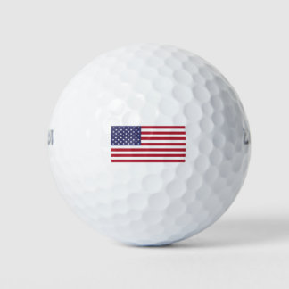 Amerikaanse vlag golfballen