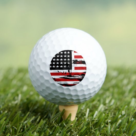  Amerikaanse vlag Golfballen (Insitu Shirt)
