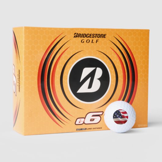 Amerikaanse vlag golfballen (Verpakking)