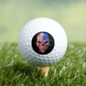 Amerikaanse vlag golfballen (Insitu Shirt)