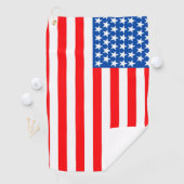 Amerikaanse vlag golfhanddoek (Insitu)