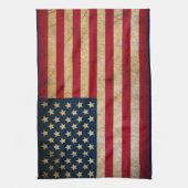Amerikaanse vlag Golfhanddoek Theedoek (Verticaal)