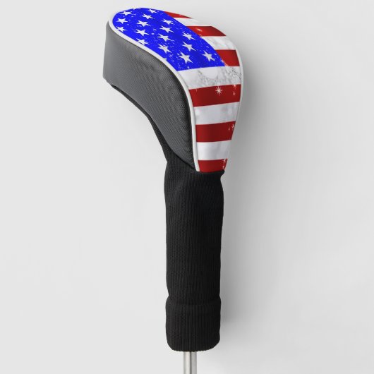 Amerikaanse vlag golfheadcover (Schuin)