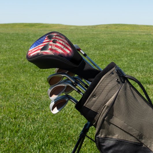 Amerikaanse vlag golfheadcover (Insitu)