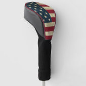 Amerikaanse vlag golfheadcover (Schuin)