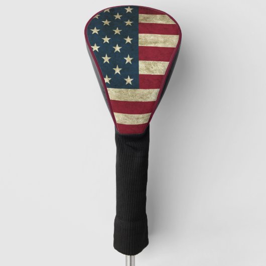 Amerikaanse vlag golfheadcover (Voorkant)