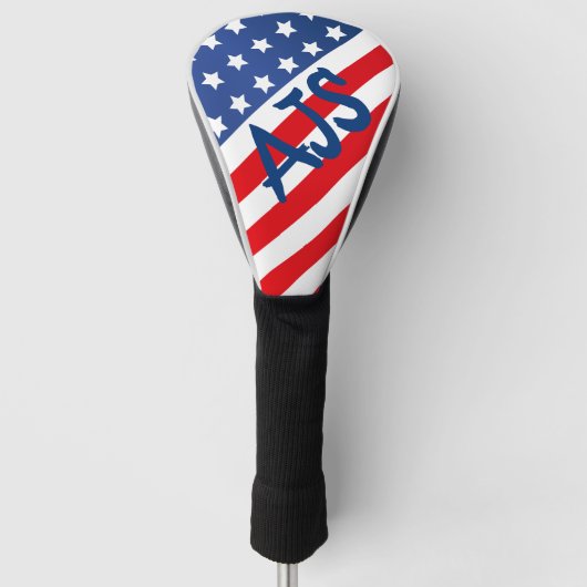 Amerikaanse vlag golfheadcover (Voorkant)