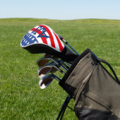 Amerikaanse vlag golfheadcover (Insitu)