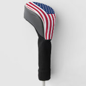 Amerikaanse vlag golfheadcover (Schuin)