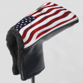 Amerikaanse vlag golfheadcover (3/4 voorkant)