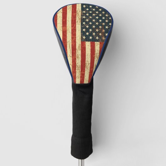 Amerikaanse vlag golfheadcover (Voorkant)