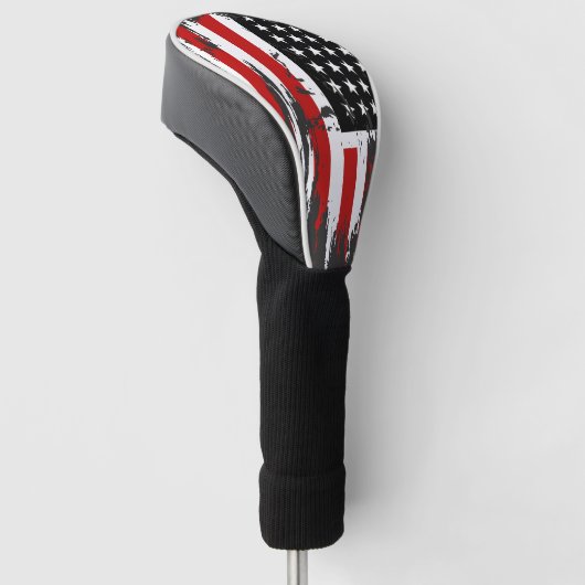  Amerikaanse vlag Golfheadcover (Schuin)