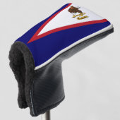 Amerikaanse vlag golfheadcover (3/4 voorkant)