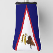 Amerikaanse vlag golfheadcover (Draai 90)
