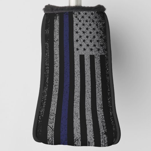 Amerikaanse vlag Golfhoofdduik van politie Golfheadcover (Draai 90)
