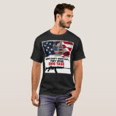 Amerikaanse vlag Grafisch T-shirt (Voorkant volledig)