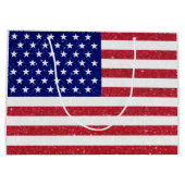 Amerikaanse vlag groot cadeauzakje (Achterkant)