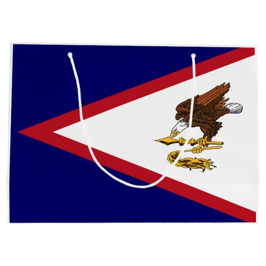 Amerikaanse vlag groot cadeauzakje (Achterkant)