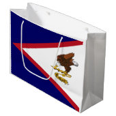 Amerikaanse vlag groot cadeauzakje (Voorkant Gekanteld)