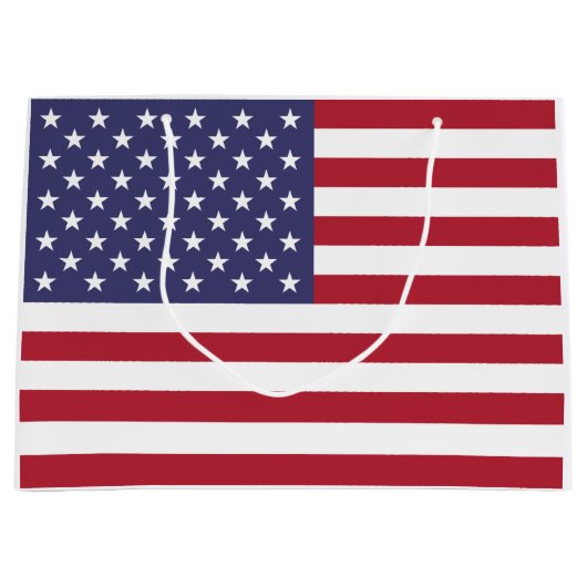 Amerikaanse vlag groot cadeauzakje (Voorkant)