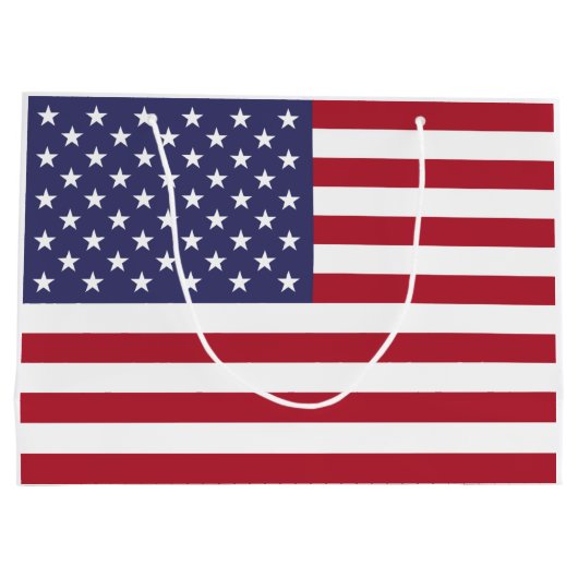 Amerikaanse vlag groot cadeauzakje (Achterkant)