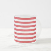 amerikaanse vlag groot matglas koffiemok (Voorkant rechts)