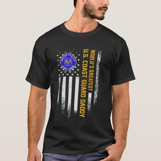  Amerikaanse vlag - grootste Amerikaanse kustzone T-shirt (Voorkant)