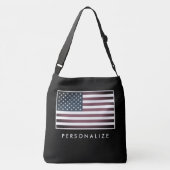 Amerikaanse vlag grote cross-body tas (Achterkant)