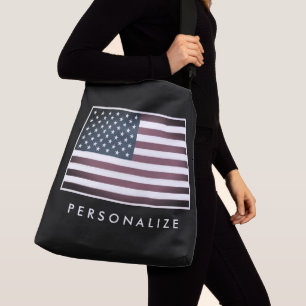 Amerikaanse vlag grote cross-body tas