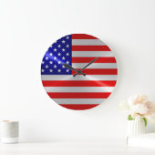 Amerikaanse vlag grote klok (Huis)